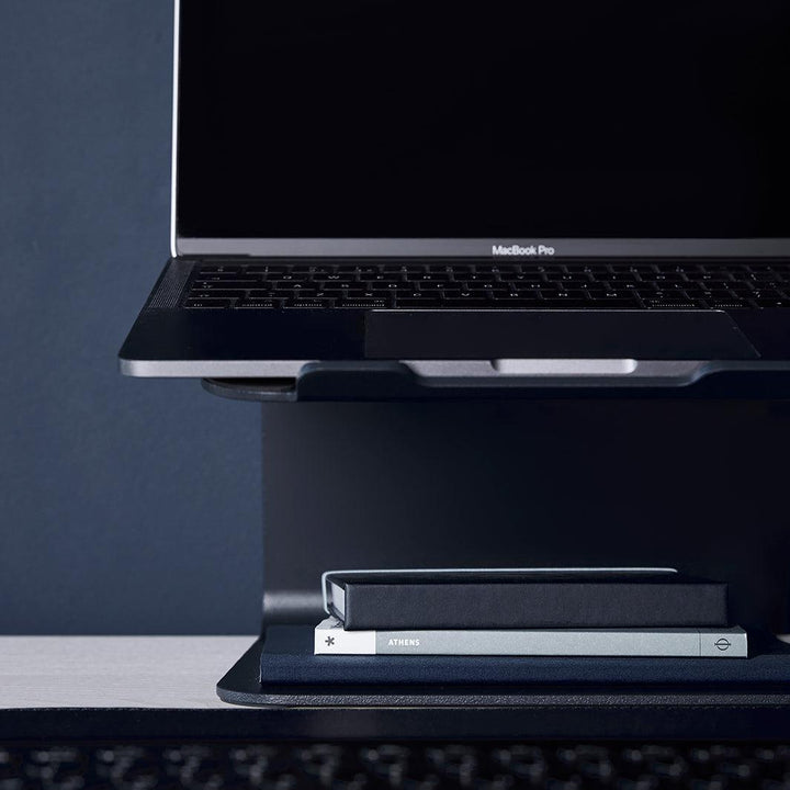 Laptop stand blue