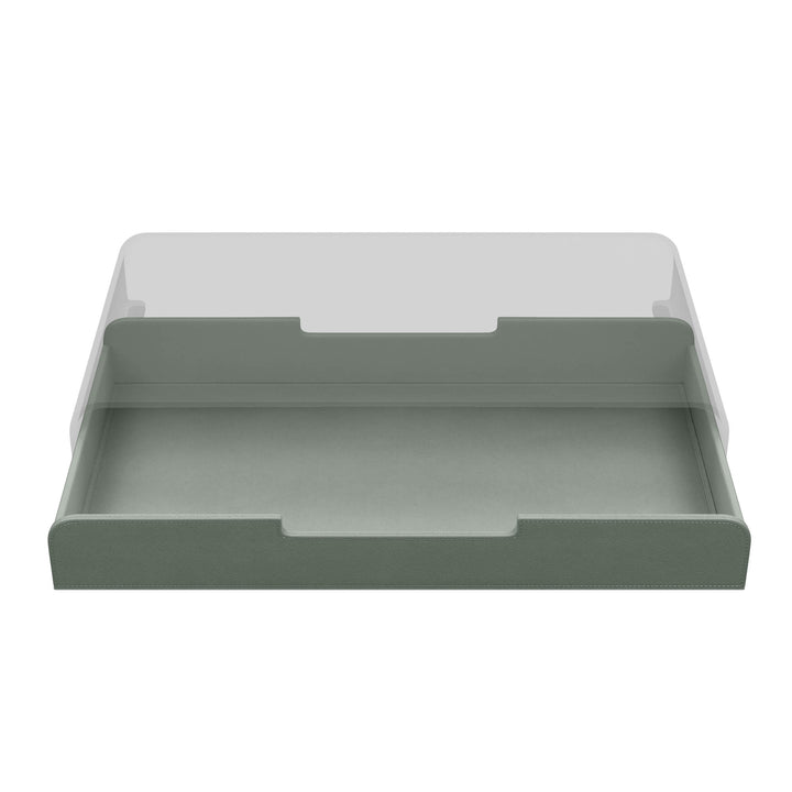 Drawer monitor stand green