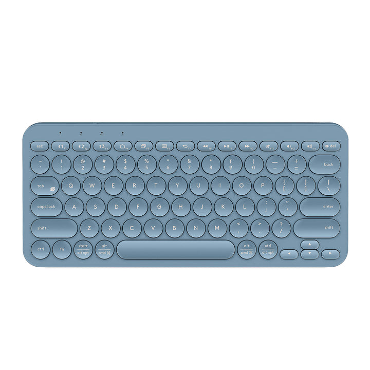 Bluetooth keyboard and mouse blue