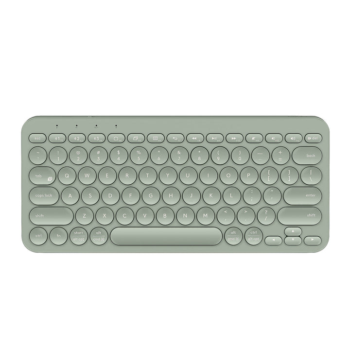 Bluetooth keyboard and mouse green