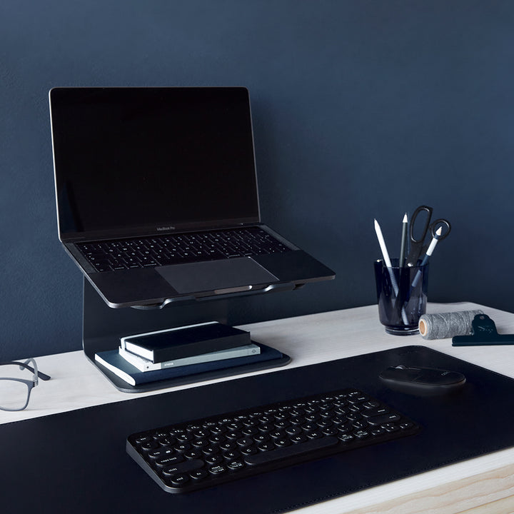 Laptop stand blue